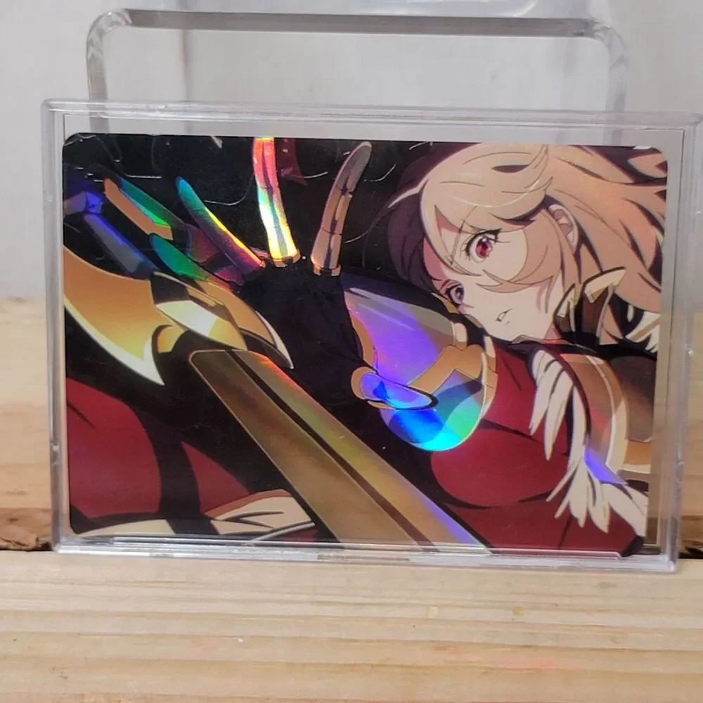 Solo Leveling Acrylic Card w/ Holographic Effect Layers - Cha Hae-In - NEW